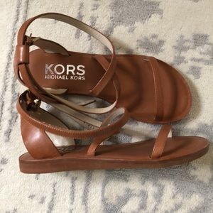 Michael Kors Strappy Flat Sandals